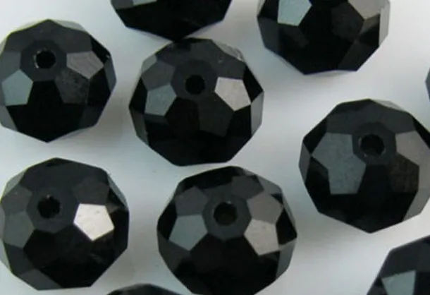 

mix colored 3*4mm 1000pcs fryt3j Faceted Quartz Rondelle glass Beads Crackle Round Bead crystal