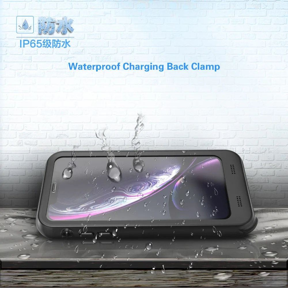 Для iPhone Xr Wterproof чехол Ультратонкий 3600 мАч power Bank водонепроницаемый чехол Зарядное устройство для iPhone xr 6,1 дюймов Чехол