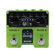MOOER Mod Factory Pro модулированная гитарная педаль 16 эффектов модуляции 4 пользовательских пресетов коснитесь темп функциональная педаль эффектов