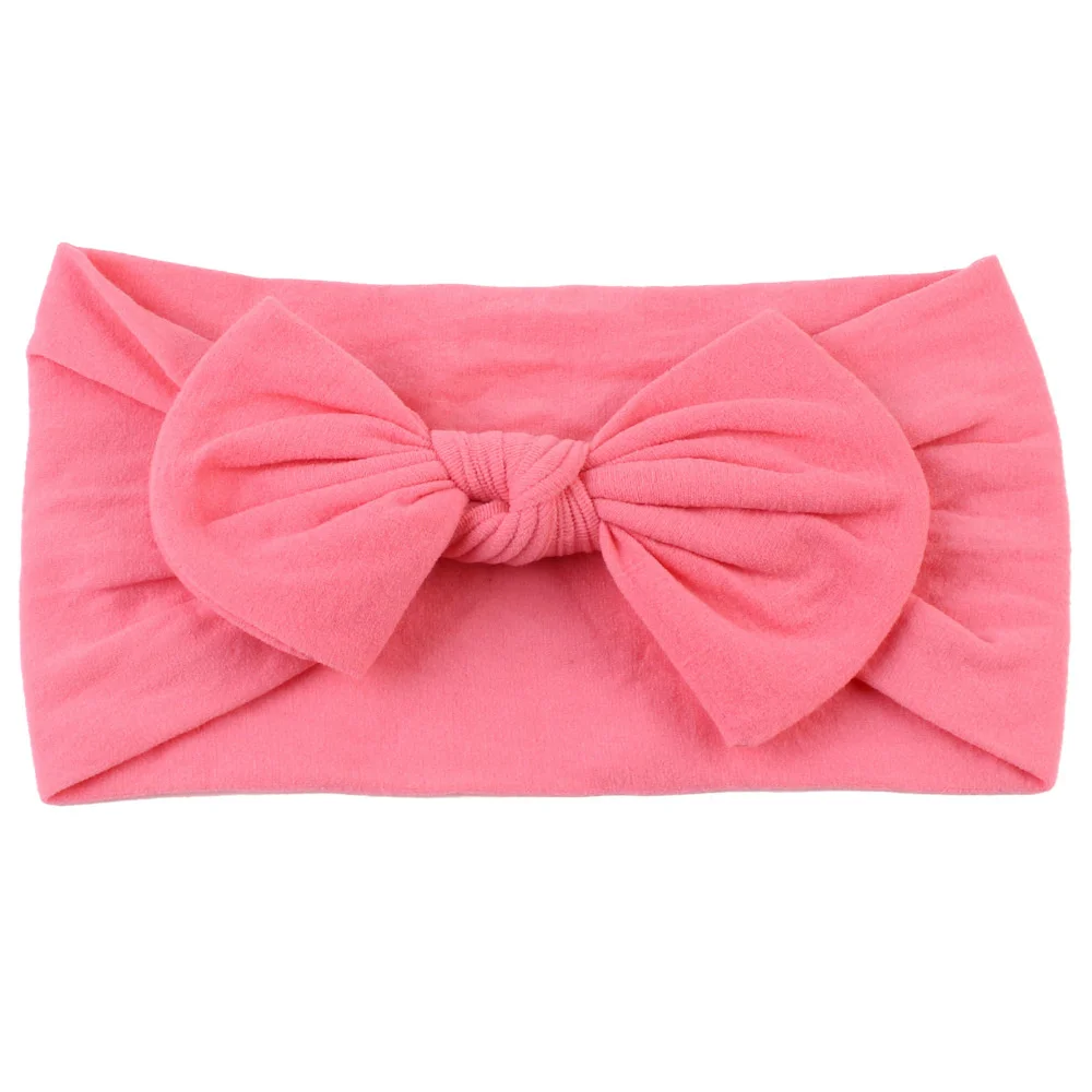 2020 Newborn Toddler Baby Girls Head Wrap Rabbit Big Bow Knot Turban Headband Hair Accessories For 0-2Y Babies Bebe Kids Gifts newborn socks for babies