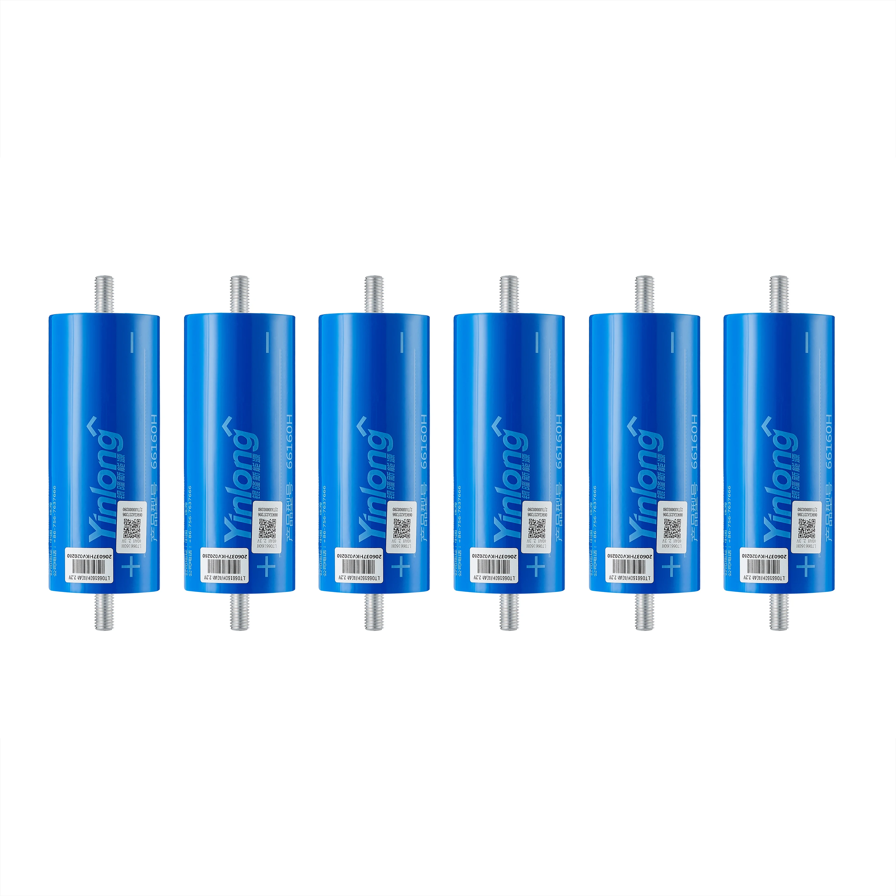 EXLIPORC 6 шт. оригинальный Yinlong 66160 2 3 V 40Ah литий титановый аккумулятор