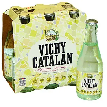 

Vichy Catalán Acqua Frizzante Bottiglia di Vetro da 250 ml. - [Pack 24]