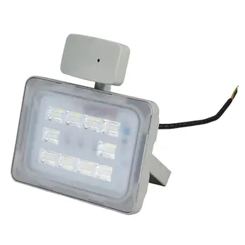 

White Shell Spotlight Ultra Thin Led Flood Light Spotlight Outdoor AC110V IP65 Path Garden Street Gate Wall Lamp Flood Lighting