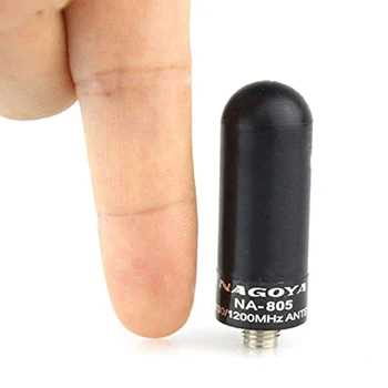 

1pc Antenna High-gain NA-805 Dual-Band Short Accessories Black Useful New