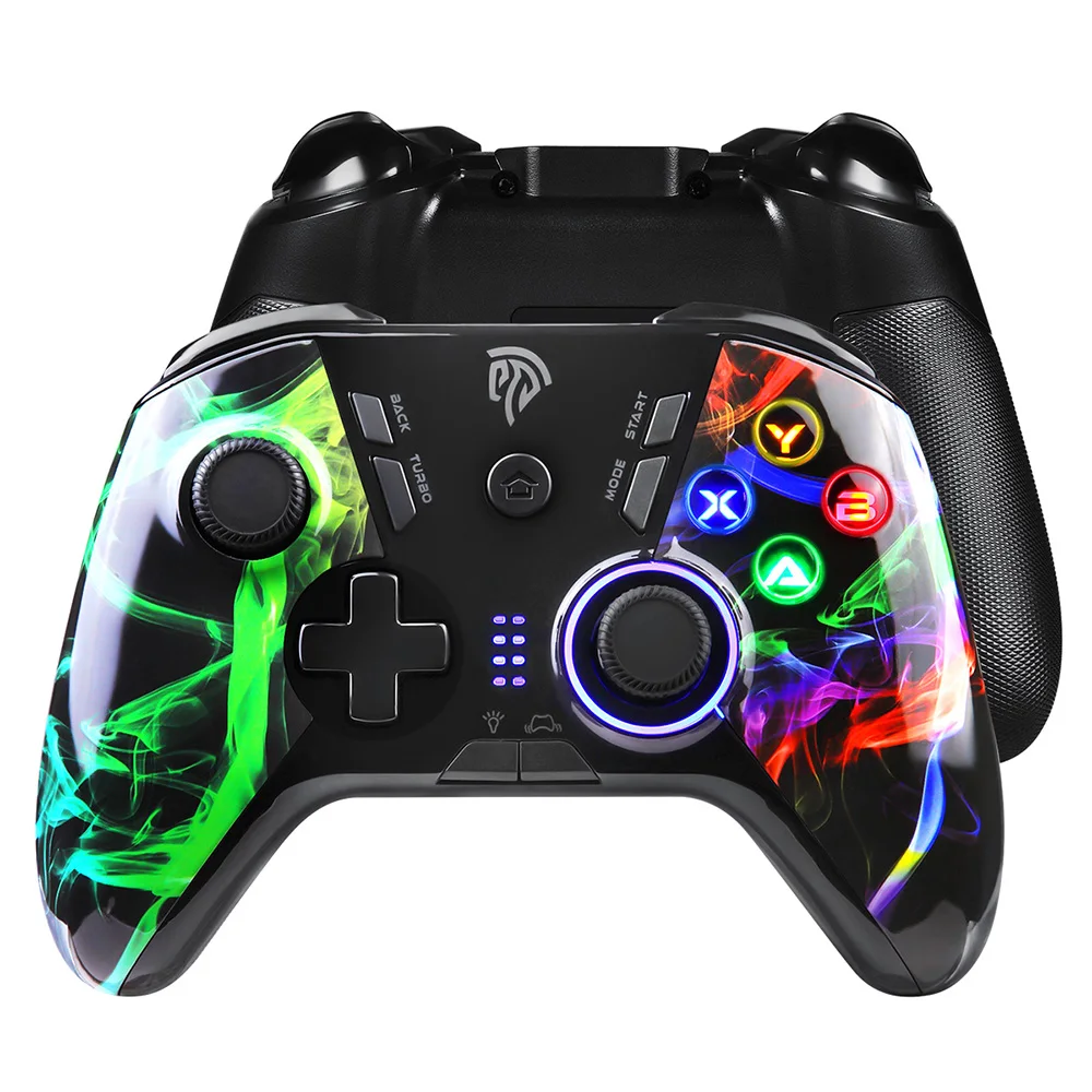 Easysmx Esm 9110 Pc Controller Wireless Gamepad Joystick For Ps3 Pc Windows 7 8 10 Android Tv Box Phone With Linear Trigger Gamepads Aliexpress