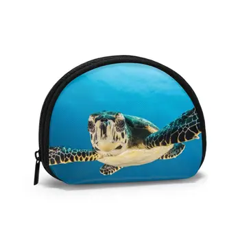 

2020 Man Women Smart Wallet Business Card Wallet Credit Business Mini Card Wallet Sea Turtle Face In Caymans