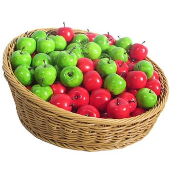 

Household Storage Basket Bevel Round Shape Food Bread Fruit Wicker Basket Organizer Home Kitchen Bathroom Storage Case