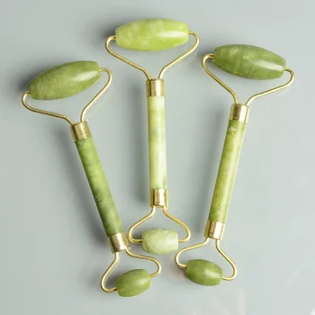 

Natural Jade Stone Gua Sha Massage Scraper Lifting Firming Scraping Roller Tool For Face Beauty Skin Care Facial Guasha Massager