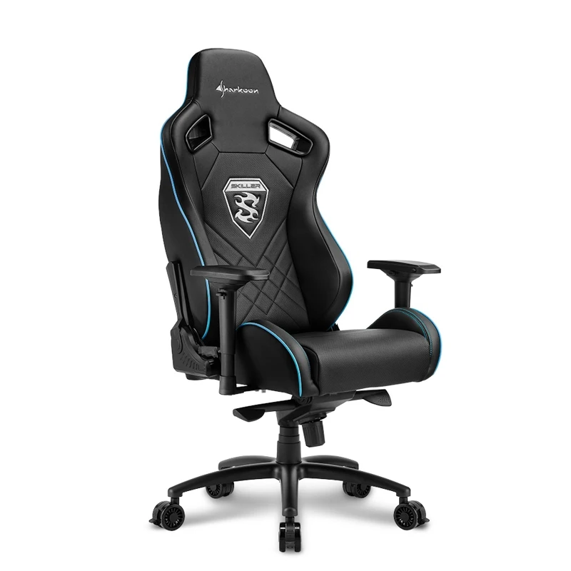 Игровое кресло Sharkoon Skiller SGS4 компьютерное до 150 кг кожа PU/PVC металл|Офисные стулья| |