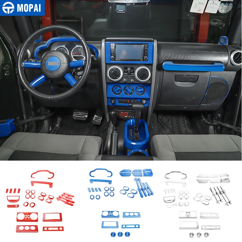 MOPAI, автомобильные наклейки для Jeep Wrangler JK 2007-2010, украшение интерьера автомобиля, аксессуары для Jeep Wrangler JK 2007 2008 2009 2010