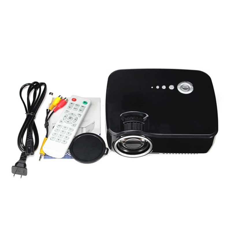 GP70 1080P LCD Portable Mini LED Projector bluetooth Wireless WIFI Beamer Cinema Full HD 1200 Lumen HDMI USB VGA TV AV Port