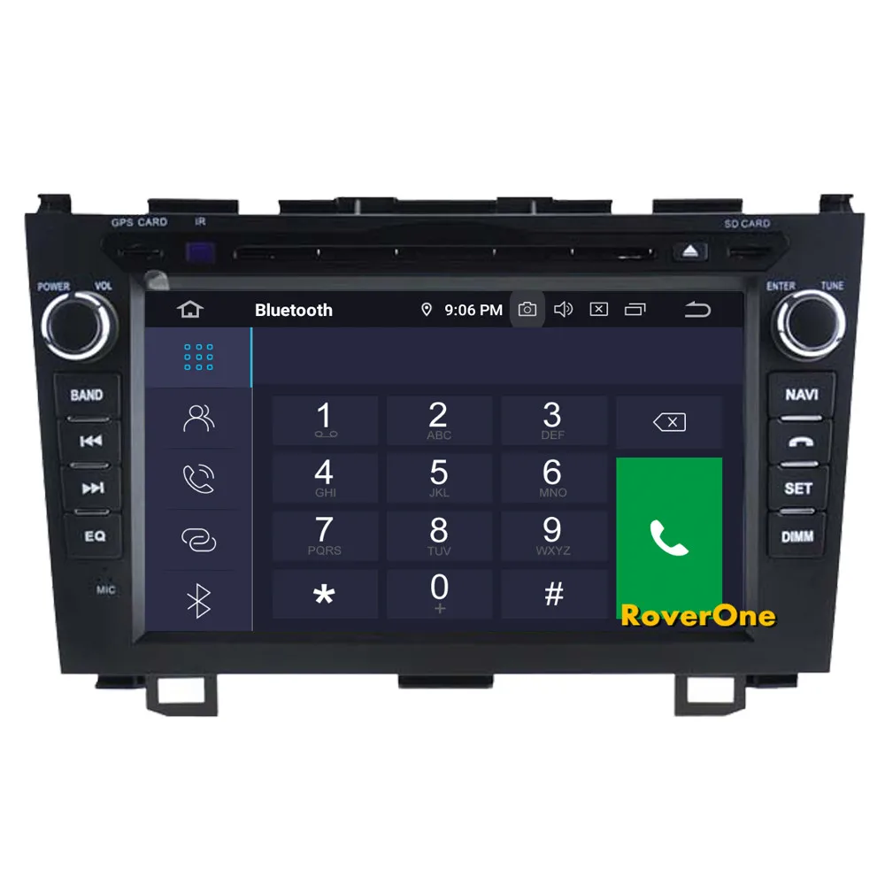 Perfect RoverOne Car Multimedia Player For Honda for CRV for CR-V 2006-2011 Android 9.0 Autoradio DVD Radio Navigation Bluetooth 16