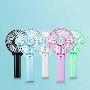

Foldable Handheld Cooling Fan Rechargeable Air Cooler Fans Practical Durable Fans Mini Portable Outdoor 5v 2W No Timing Cimiva