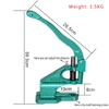 Button machine Metal buttons Installation machine Rivet Sewing repair tools Eyelet Snaps Rivets installation press machine 2
