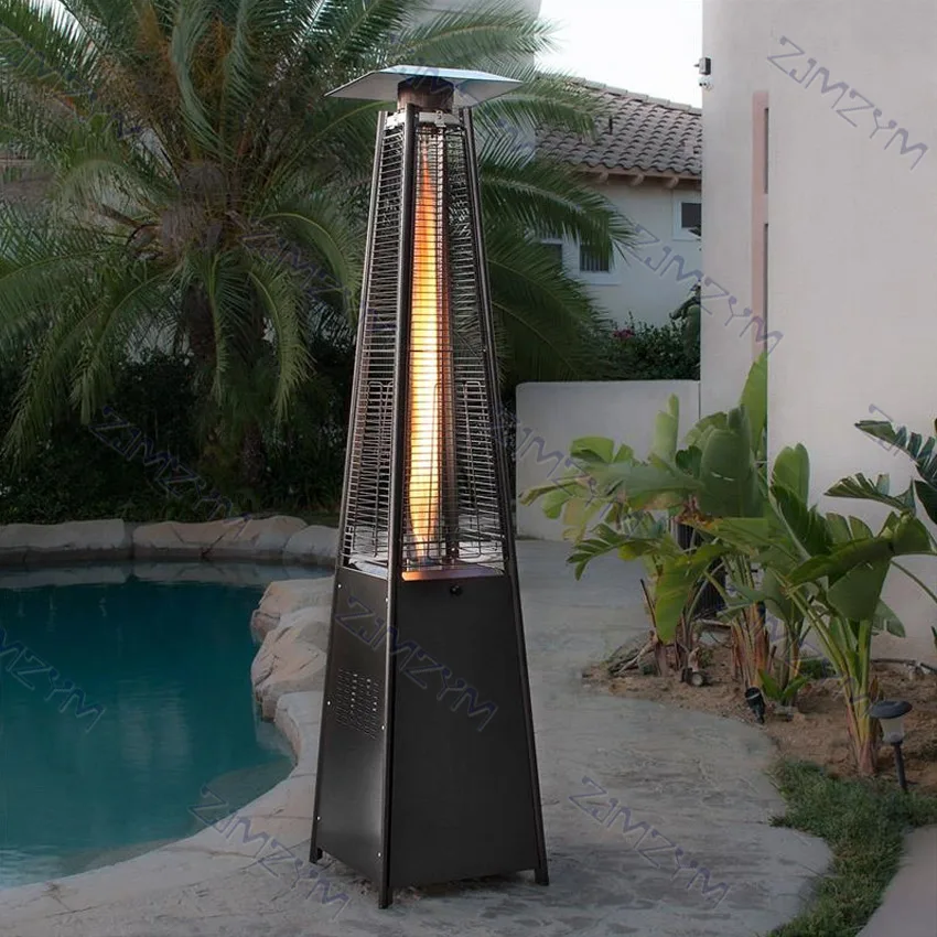 Gas Pyramid Patio Commercial Patio Gas Heater Garden Freestanding Outdoor Heater Patio Landscape Heating Stove - Heaters - AliExpress