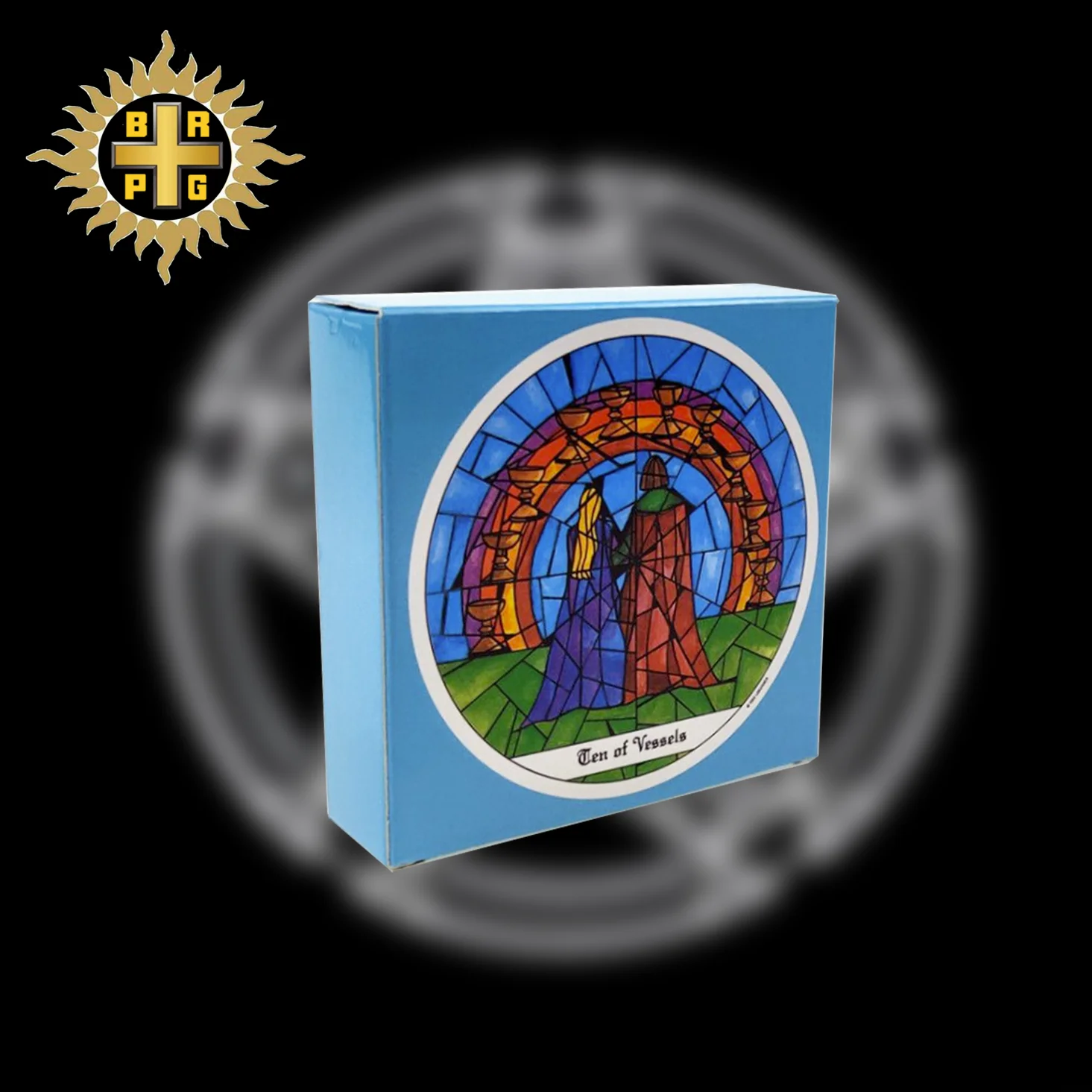 

BRPG 78 Pcs Cards Tarot Of The Cloisters Cards Board Game Round Card Playing divination Card Deck Games For Family Party Gift