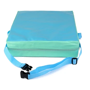 

Children Artificial leather Laptop Lunch Children 's throwing Chair cushions Chair green + blue