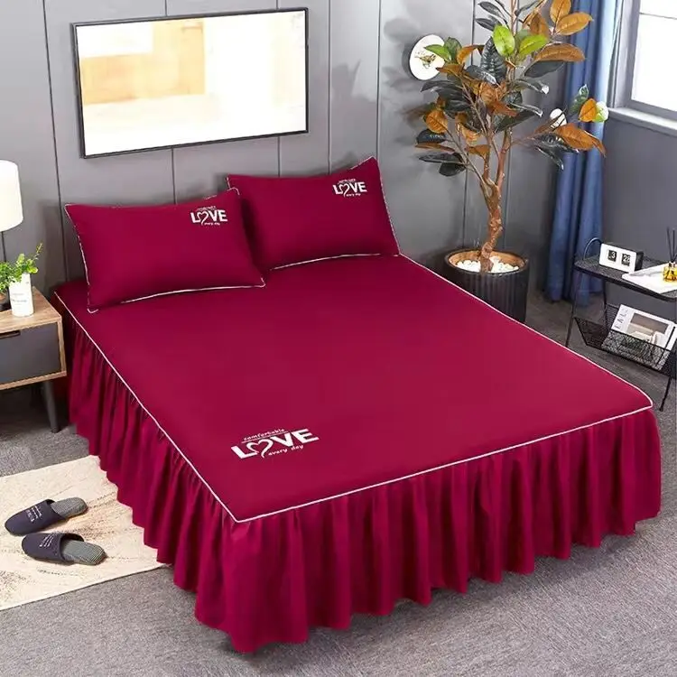 

3PCS/Set Decor Home Brand Bed Sheets Bed Textile Bedding Flat Sheet Flower Bed Sheet+ Pillow Covers Pillow Soft Warm Bedsheets