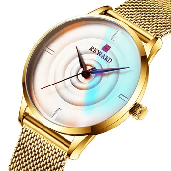 

Relogio Masculino Sports Wrist Watches Men Top Brand Luxury Full Steel Golden Watches Stereo Watch Fashion Dress Clock for Young