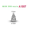 4pcs original QUICK 201B Suction Nozzle Electric Suction Tin Tip A1004 A1005 A1006 A1007 Desoldering Gun Leader-Free Solder Tip ► Photo 3/3