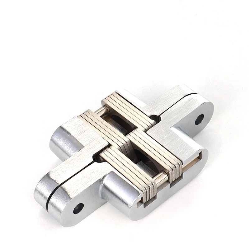 

304 Stainless Steel Built-in Door Hidden Hinges Invisible Doors Hinge Concealed Folding For Invisible Hinges Hiddens Cross Gemel