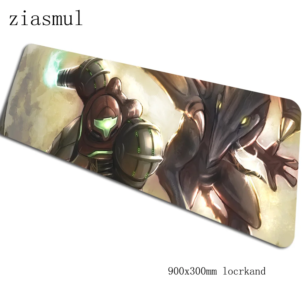 Metroid pad mouse 90x30 см компьютерный коврик для мыши красочные padmouse большой xl Коврик Для Мыши Эргономичный гаджет офисные настольные коврики - Цвет: Size 900x300x2mm