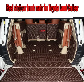 

Real shot car trunk mats car floor mats and boot mats for Toyota Land Cruiser in stock present