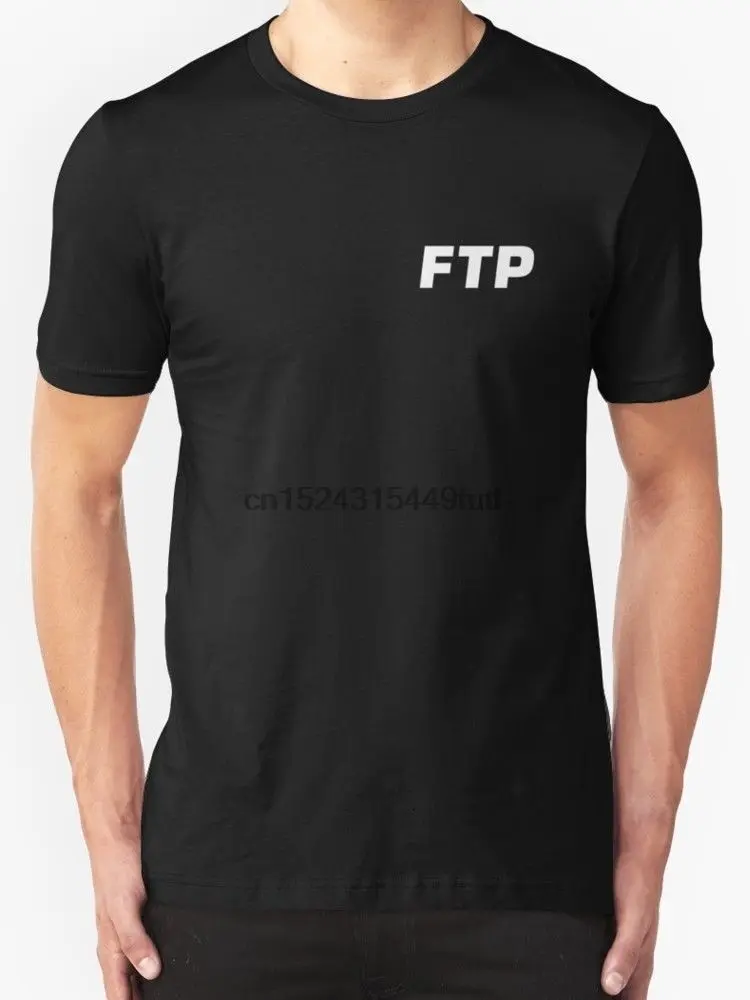 ftp-логотип Мужская футболка Размер S-2XL