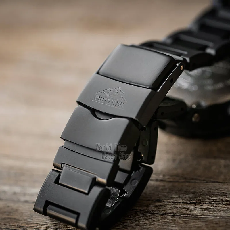 Часы Casio Protrek Мужские кварцевые спортивные часы Открытый альпинизм Радиоволны солнечной энергии водонепроницаемые часы PRW-6100