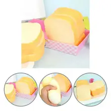 

Squeeze Toy Flexible TPR Rubber Quick Recovery Sensory Fidget Bread Squeeze Toy Stress Toys for Children