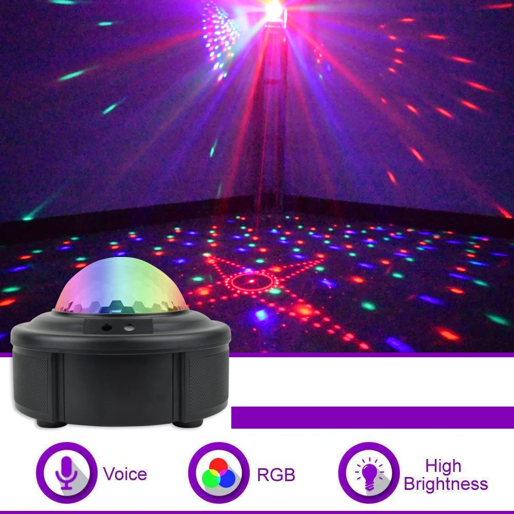 Домашний диско светильник s светодиодный сценический 90 моделей RGB шариковая