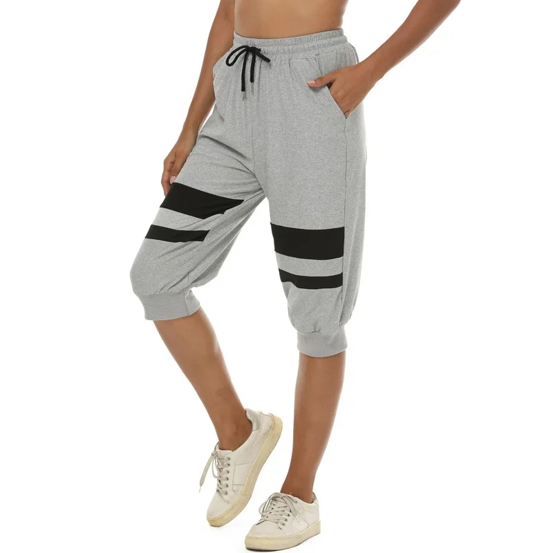 Joggers Women Sweatpants 3/4 Summer 