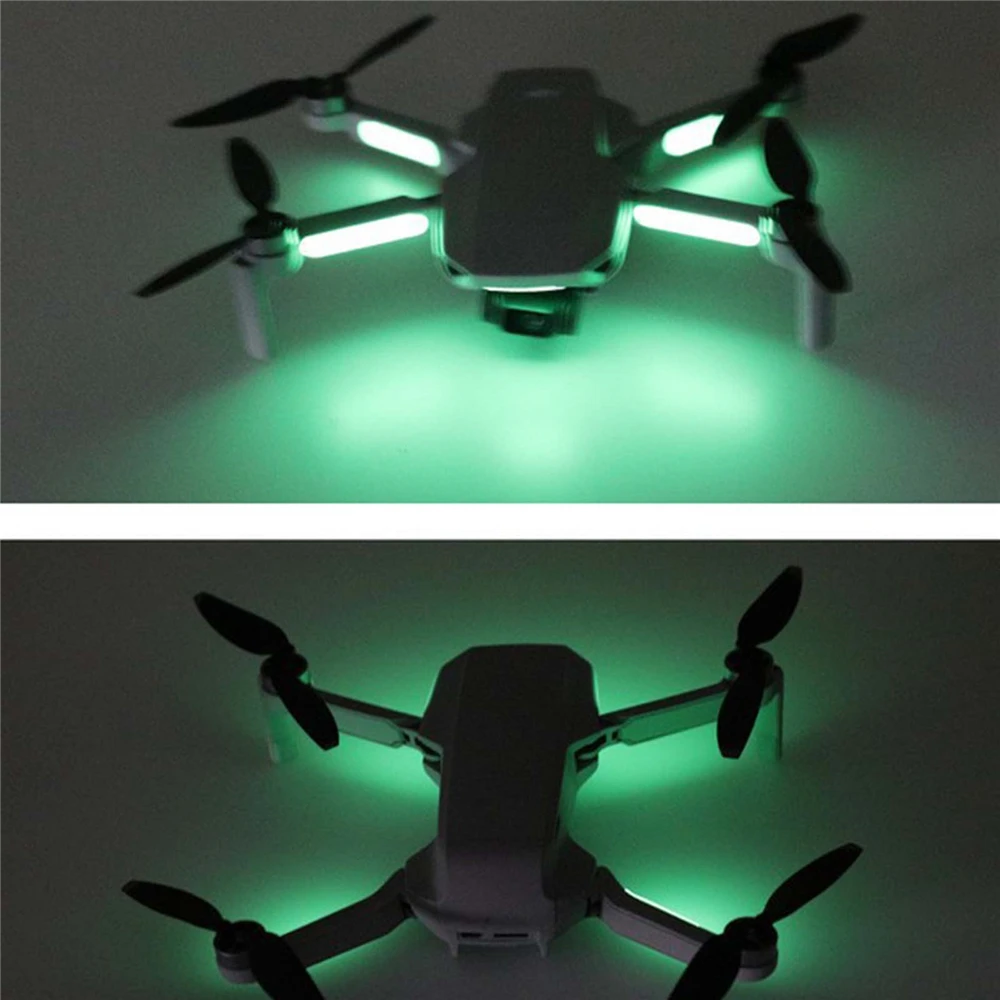 2pc Luminous Stickers Night Flight Glowing Decorative Sticker Patch for DJI Mavic Mini Drone Accessories
