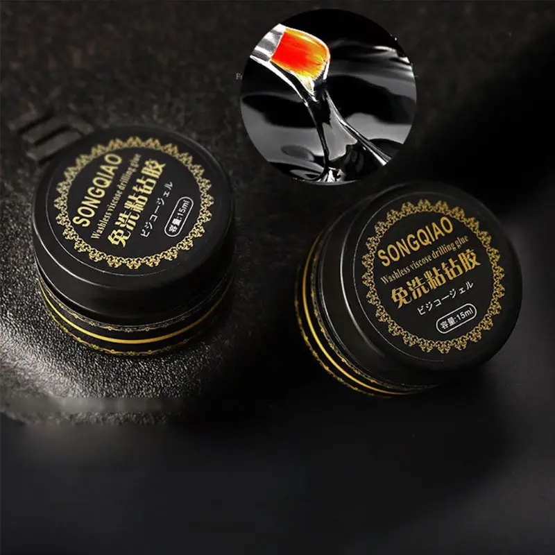 15 мл клей для дизайна ногтей кристалл гель супер клей для Стразы ...