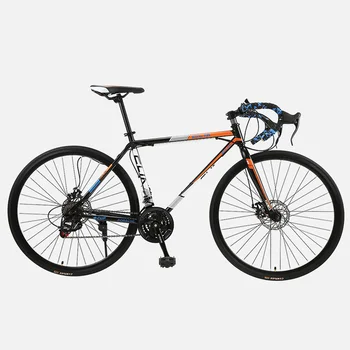 

26 Inch Fixed Gear Bicycle road Bike 30 Knife 21 Speed Shift Bending Bicycle Adult Students Men And Women