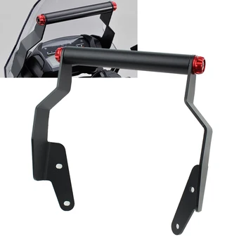 

For HONDA NC750X 2014-2015 NC700X 2012-2014 Motorcycle GPS Navigation Bracket Mounting Adapter Holder Front Bar Stand