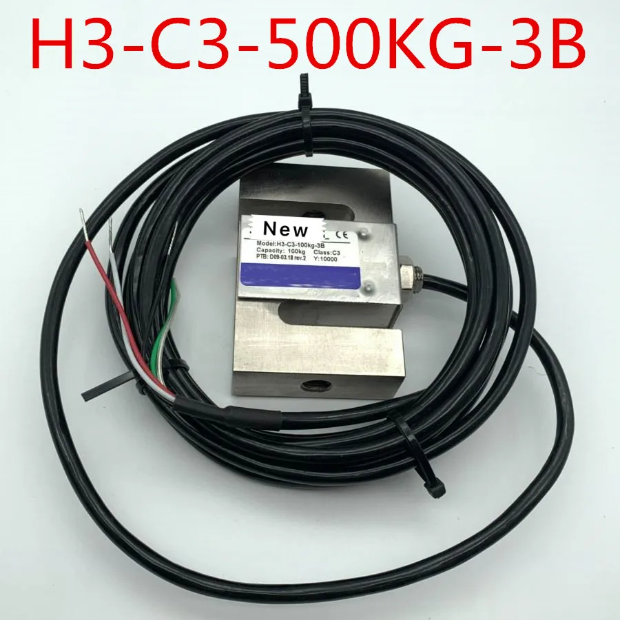 H3-C3-500KG-3B Weighing Sensor s-Type Tension Load Cells 50KG 100KG 200KG 500KG | Электроника