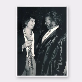 

Chuck Berry and Keith Richards canvas Poster And Print Wall Art Picture Painting Home Decor