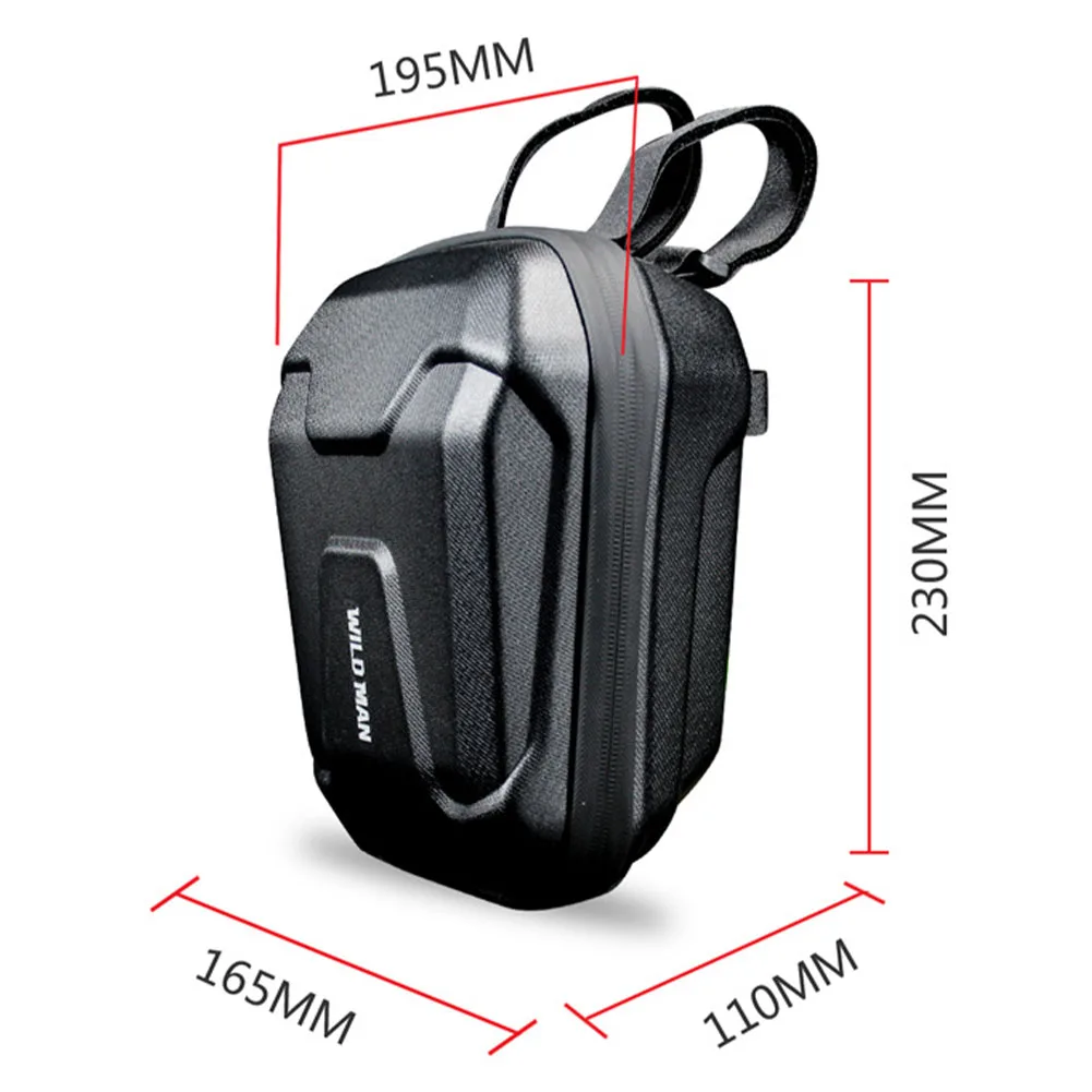 Zipper Closure Carrying Anti Pressure Storage Front Head Case Reflective Scooter Bag Hard Shell Universal Hanging Waterproof