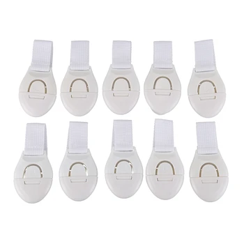 

10X Plastic Drawer Cabinets Security Protection Child Safety Lock