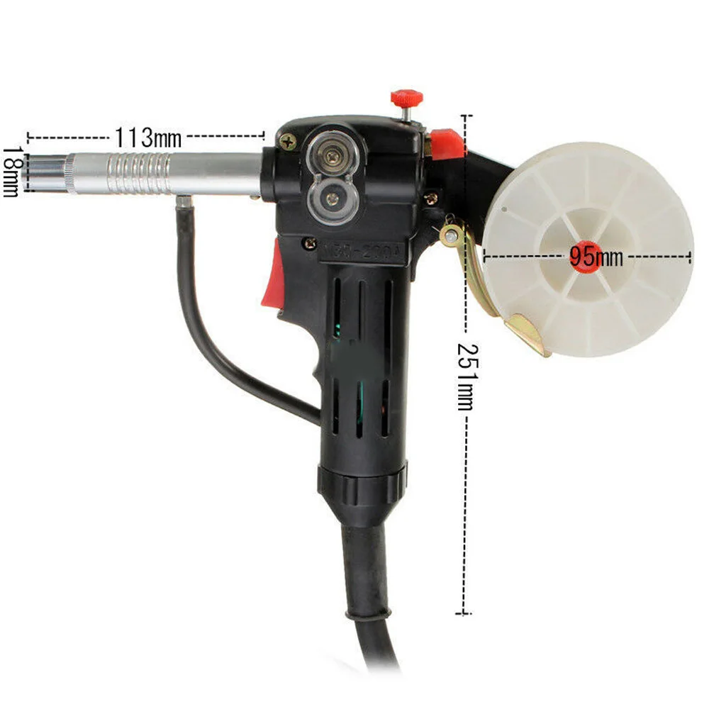 

Spool Torch Gas Welding Tool Push-Pull NBC 200A 24V W/ Four-Pin Plug MIG Spool Welding Tool With Four-Pin Plug Tools Parts 2020