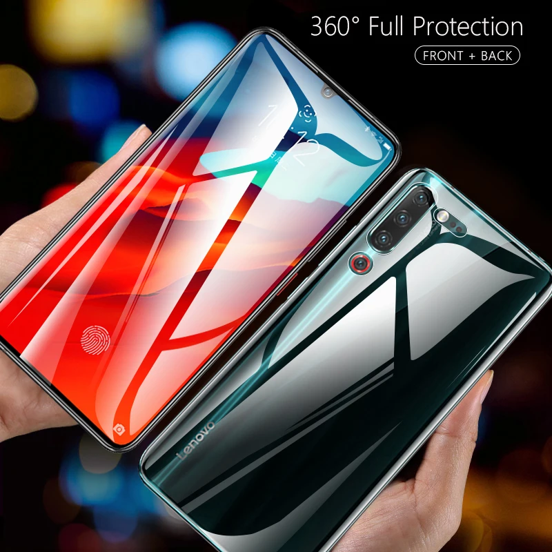 Lamorniea 100D Curved Film For Lenovo Z6 Pro 5G S5 Screen Protector Lite Youth Full Cover 3D Hydrogel Not Tempered Glass | Мобильные
