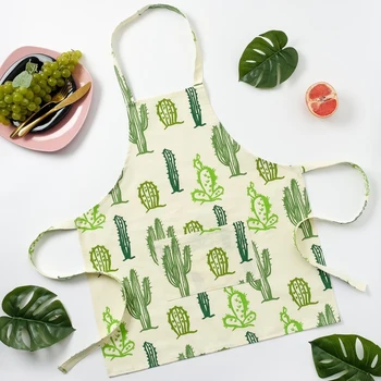 

Apron Ethel "Cacti", 65 × 60 cm, reps, pl. 130 g / m², 100% cotton