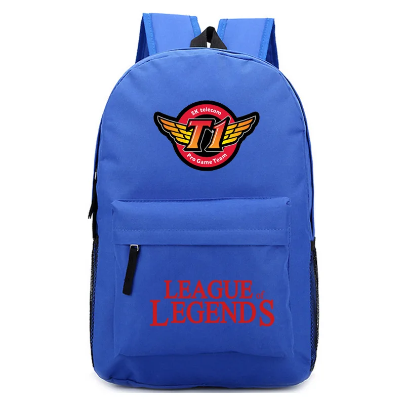 

Hero Alliance SKT1 School Bag Canvas Backpack Men And Women Students Casual Versatile Bag Game Related Products Fashion