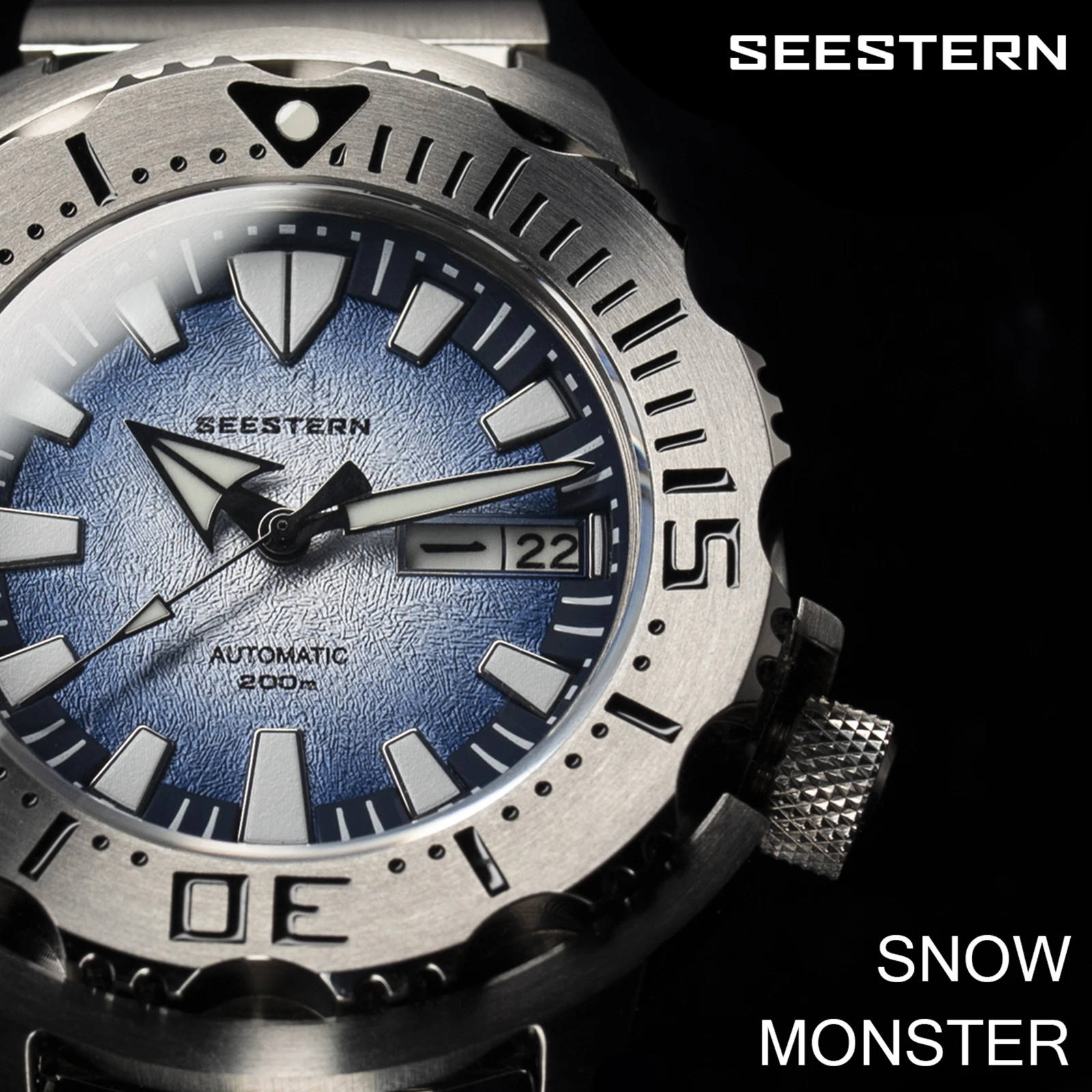 Seestern Nh35/nh36 Watch Diving Automatic Mechanical Watches Waterproof