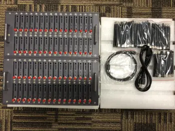 

Bulk sms gateway 64 ports imei change 3G modem, modem sms gateway 900/2100 MHz 3g 64 port modem pool