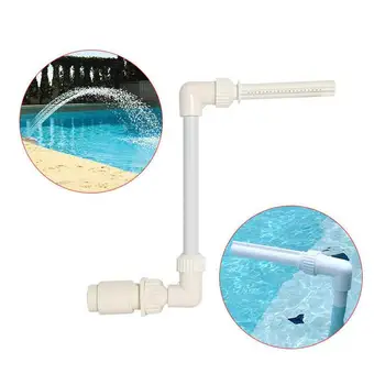 

Waterfall Fountain Cool Temp Water Sports Adjustable Spray Direction For 1.5'' Threaded Return Fitting Swimming Pool Accessories