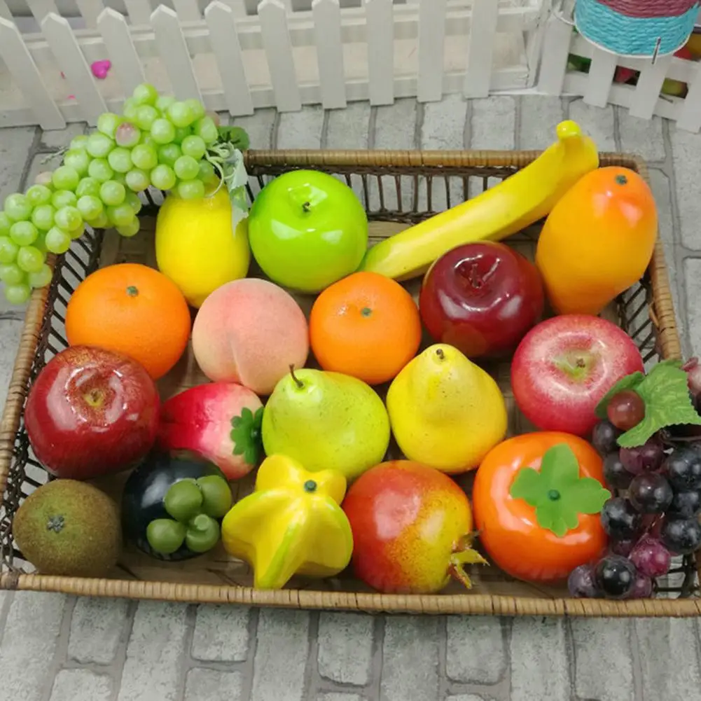 

Artificial Fruit Foam Plastic Artificial Fruits Lifelike Fruits Photography Prop Party Wedding Decoration Home Decor