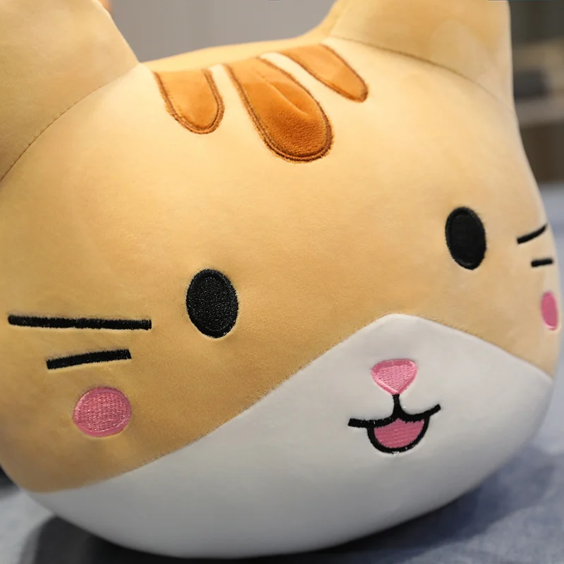 Большие размеры кошка плюшевые игрушки животные кошка милые длинные мягкие игрушки офис ломается сон подушка чучела подарок кукла для детей девочка