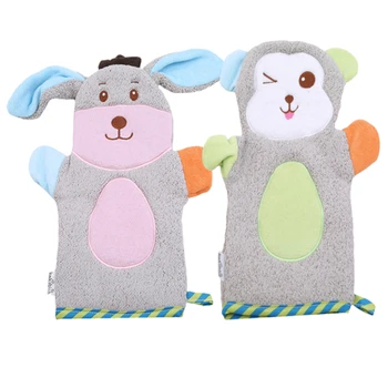 

Cute Baby Bath Shower Brush Super Soft Cute Animal Modeling Sponge Powder Rubbing Towel Ball For Baby Children